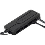 Sterownik wentylatorów / Moduł do komputera RGB PWM Darkflash RC2 (czarny) - obrazek 3