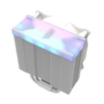 Chłodzenie aktywne do procesora Darkflash Darkair LED (radiator + wentylator 120x120) biały - obrazek 5